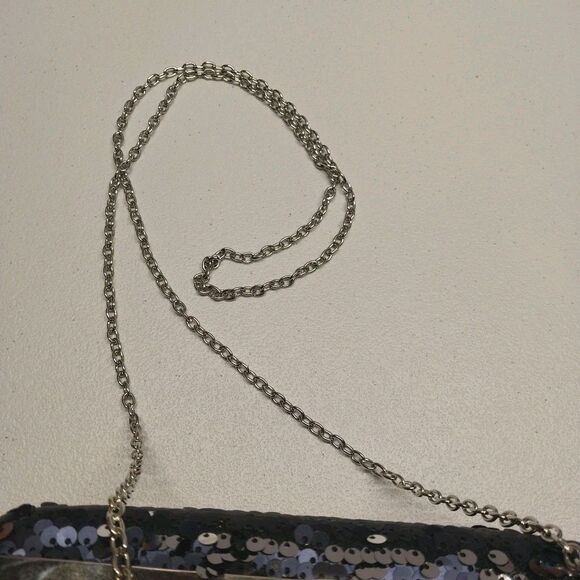 Vintage Clutch Evening Bag Sequin Handbag Special Occasion Prom Wedding Party - Picture 6 of 11